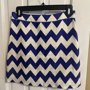 Kate spade chevron skirt